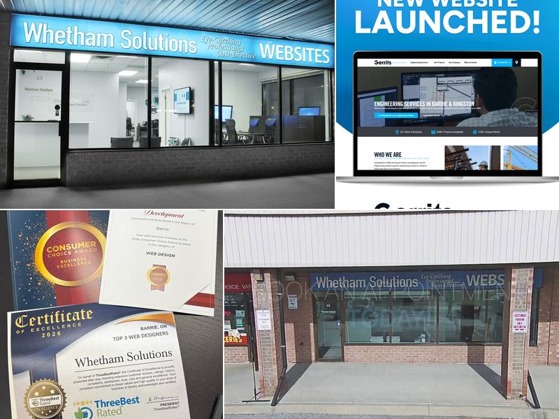 Whetham Solutions Website Development