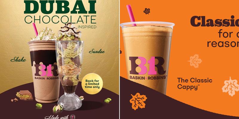 Baskin-Robbins Menu