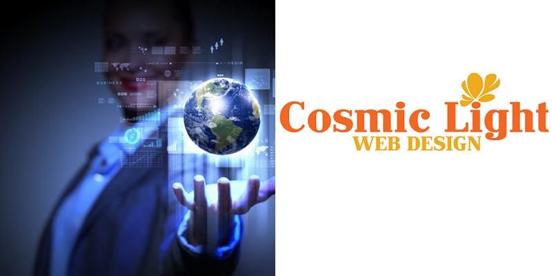 Cosmic Light Web Design