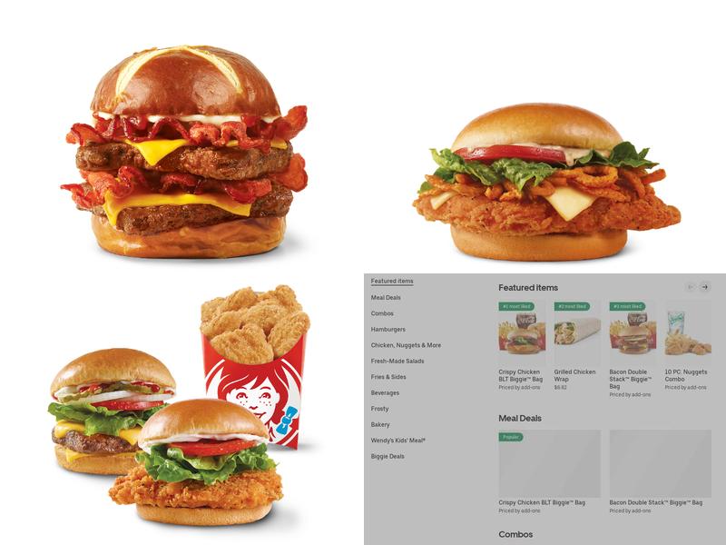 Wendy's Menu