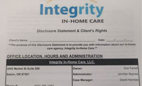 Integrity In-Home Care - Salem