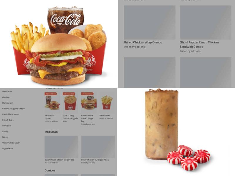 Wendy's Menu
