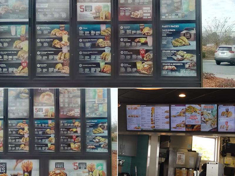 Taco Bell Menu