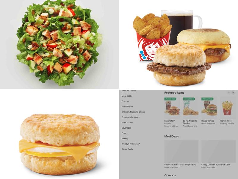 Wendy's Menu