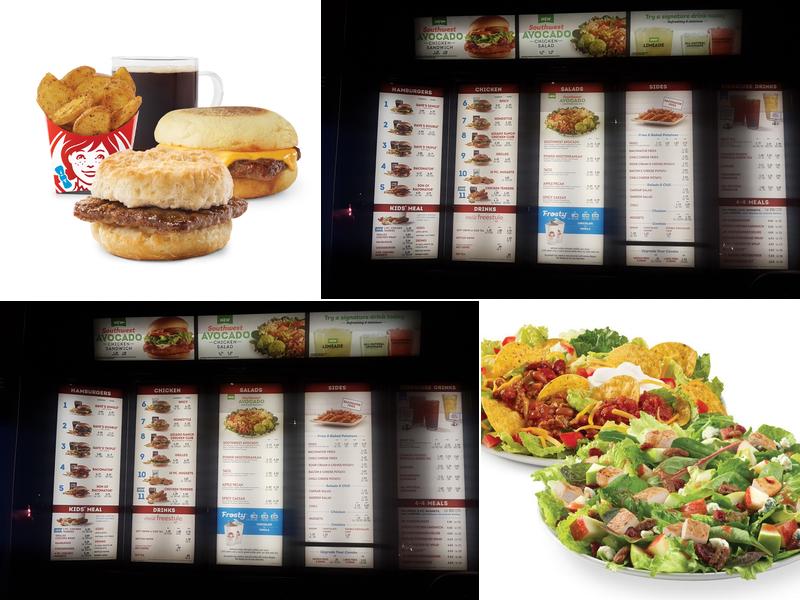 Wendy's Menu