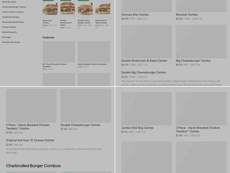 Hardee’s Menu