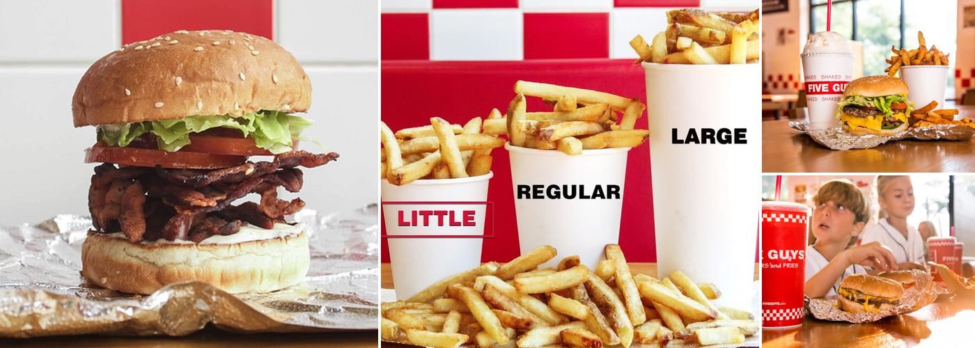 Five Guys Menu