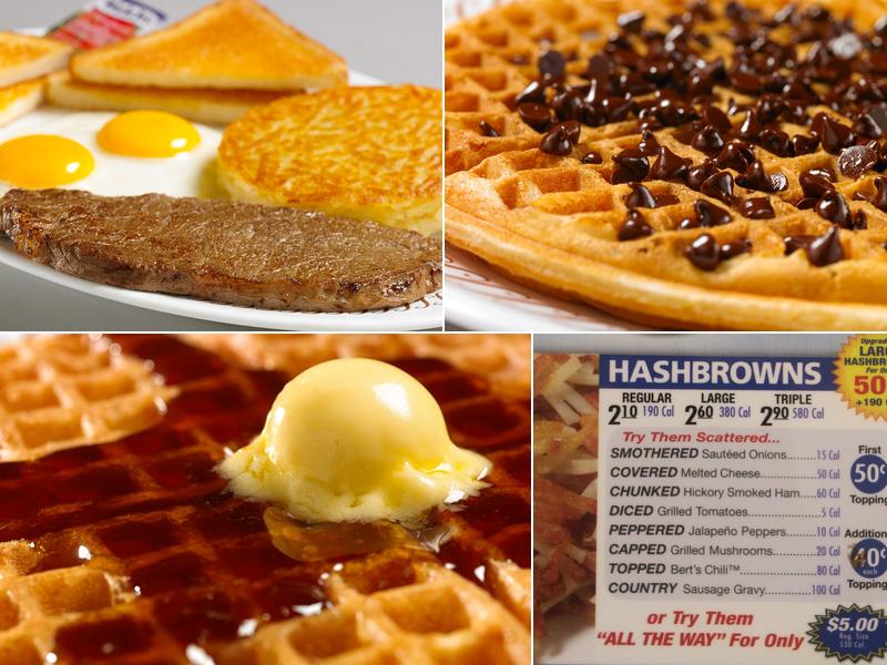 Waffle House Menu