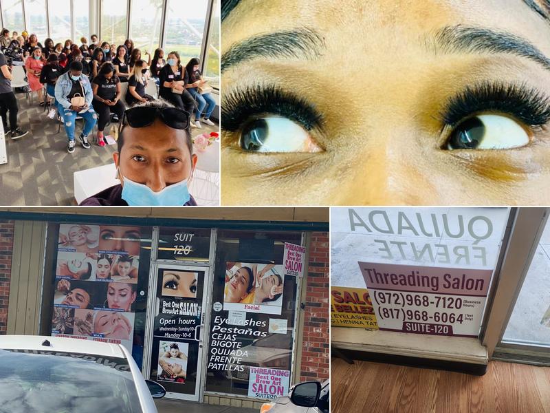 Threading Best one brow art