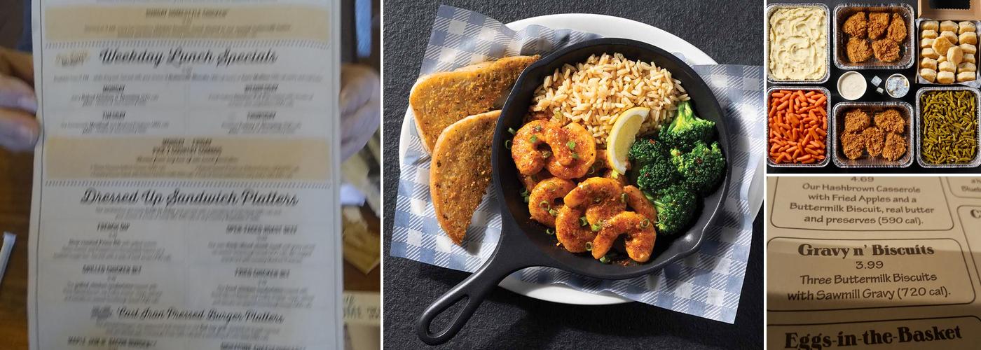 Cracker Barrel Old Country Store Menu