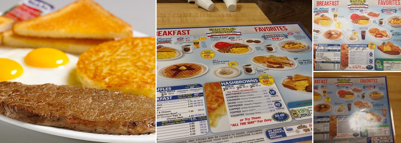 Waffle House Menu