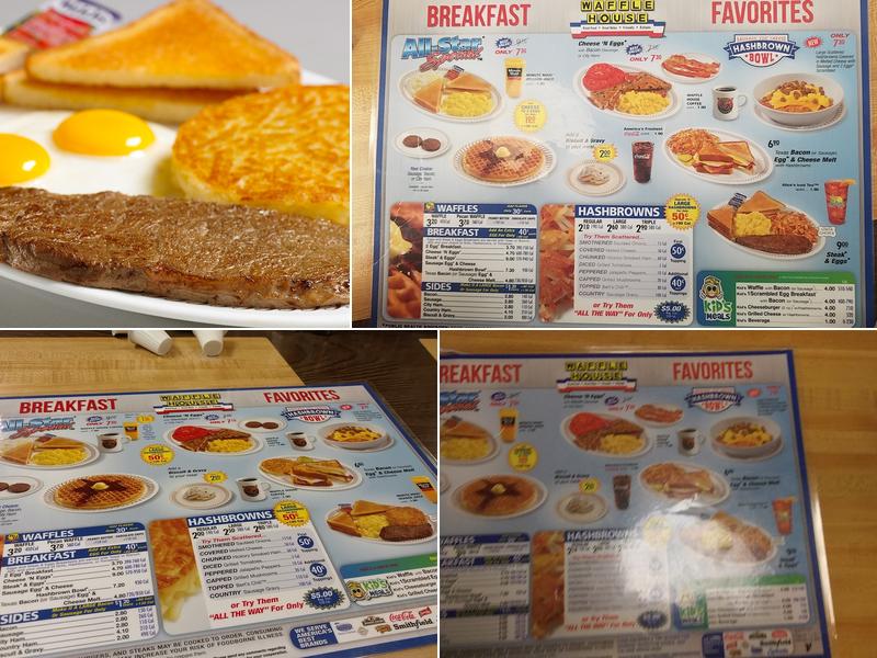 Waffle House Menu