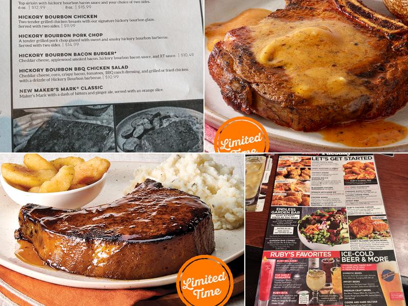 Ruby Tuesday Menu