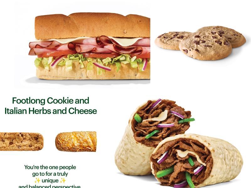 Subway Menu