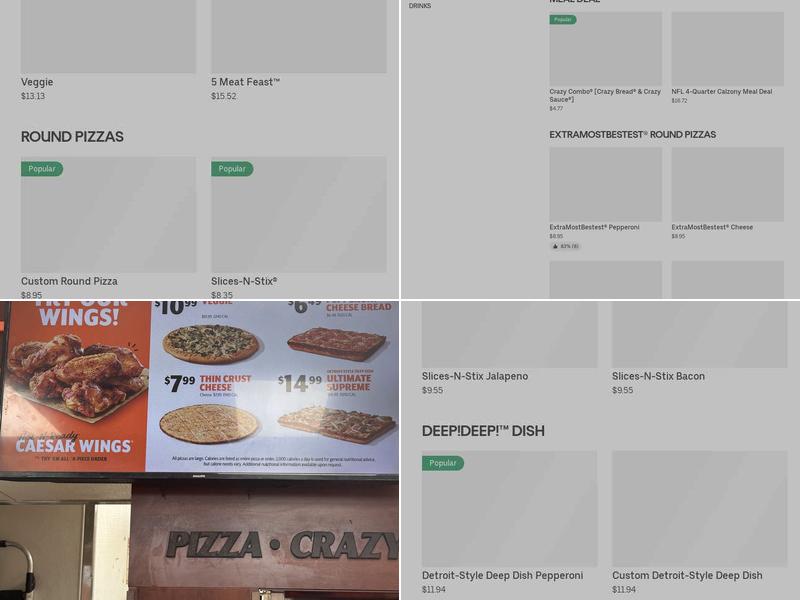 Little Caesars Pizza Menu