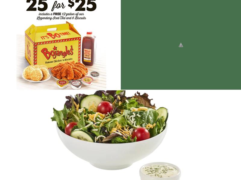 Bojangles Menu