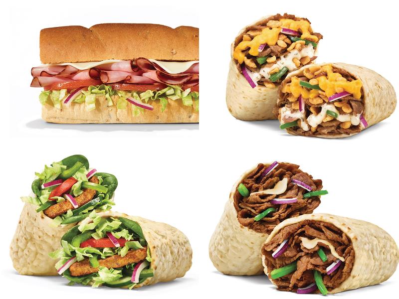 Subway Menu
