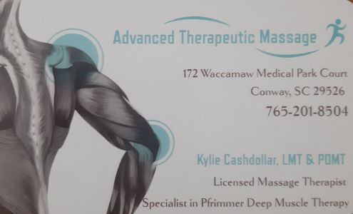 Advanced Therapeutic Massage 172 Waccamaw Medical Park Ct, Conway South Carolina 29526