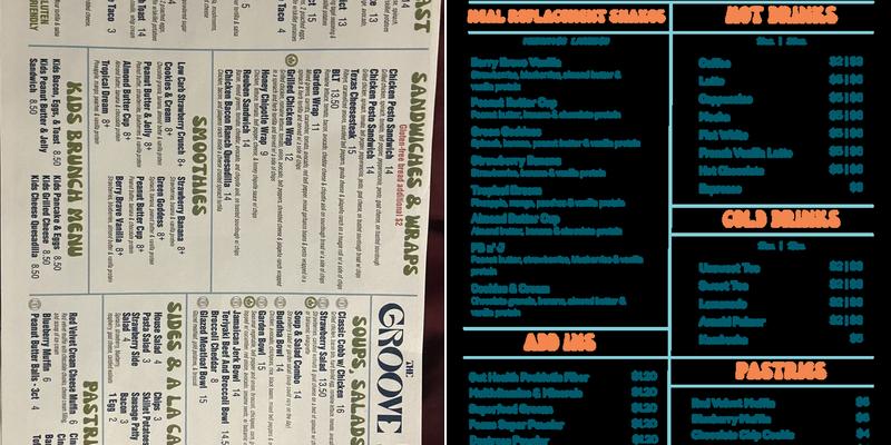 Reflexology For the Sole Menu