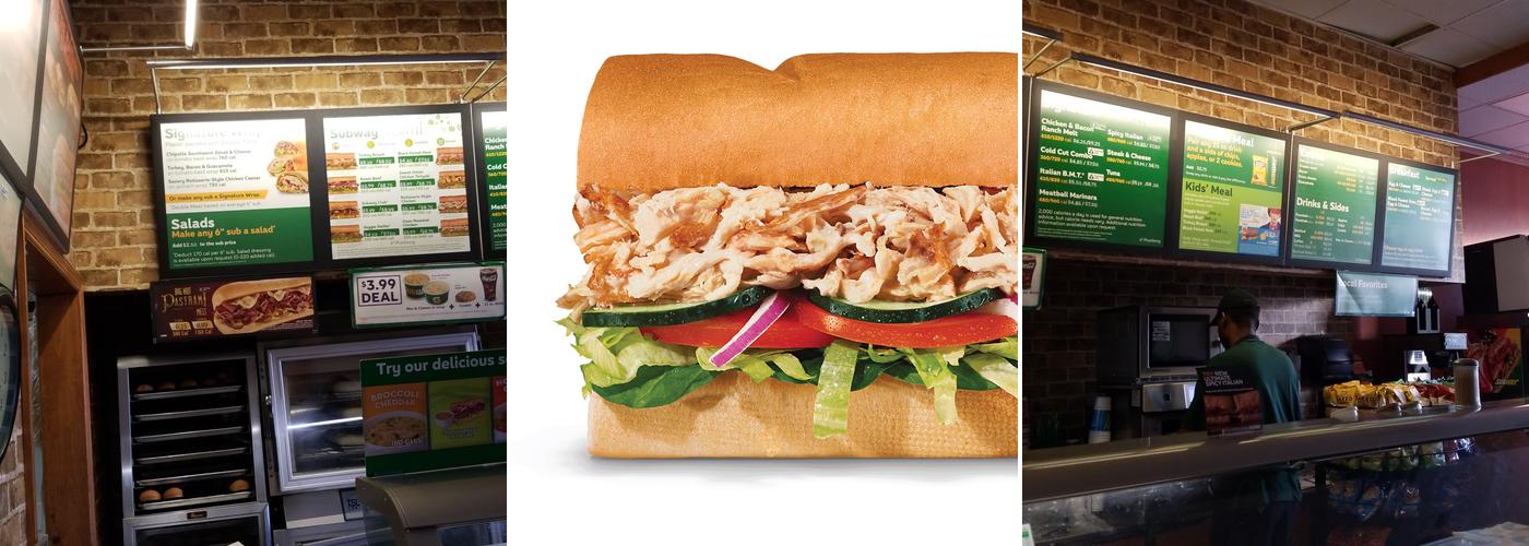 Subway Menu