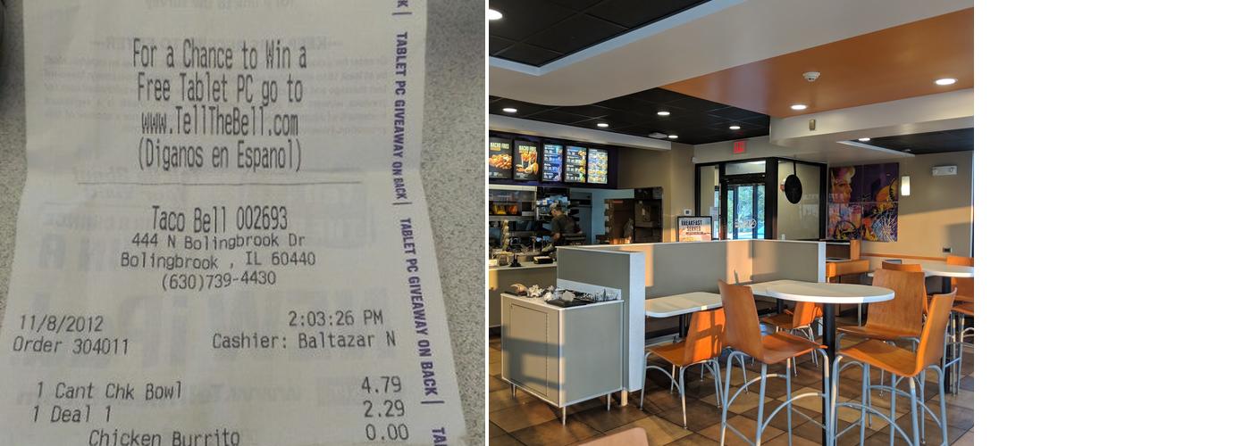 Taco Bell Menu
