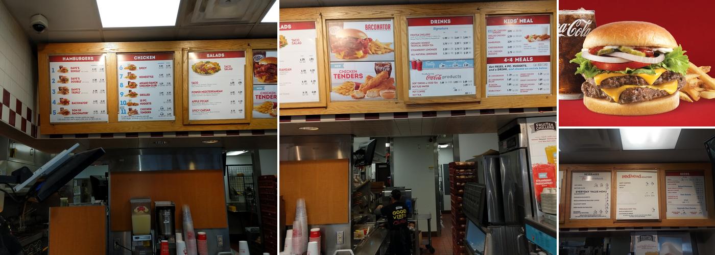 Wendy's Menu