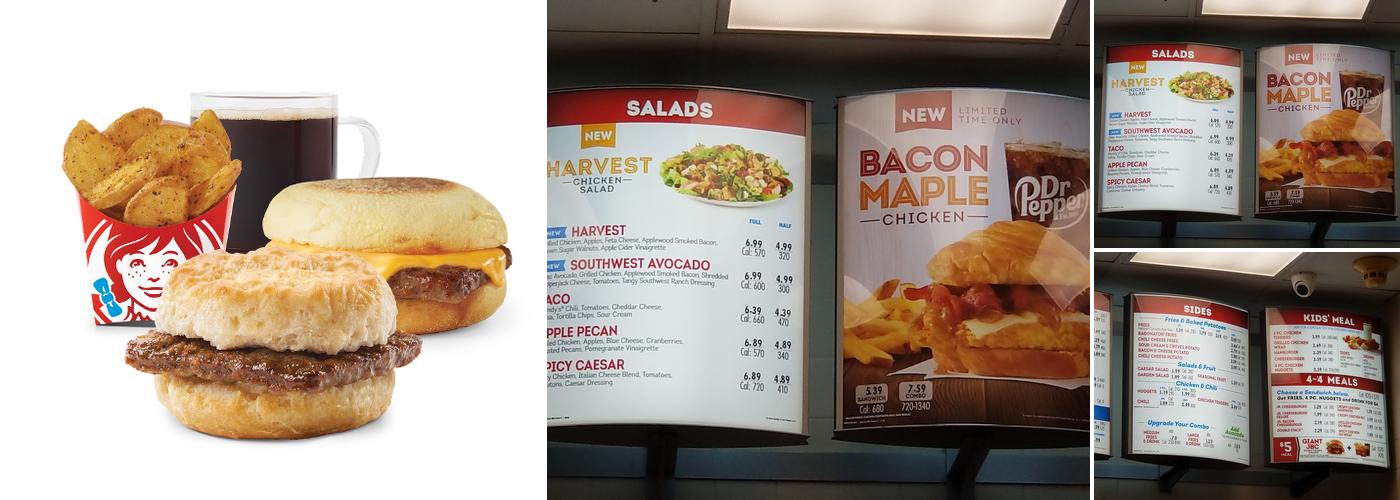 Wendy's Menu