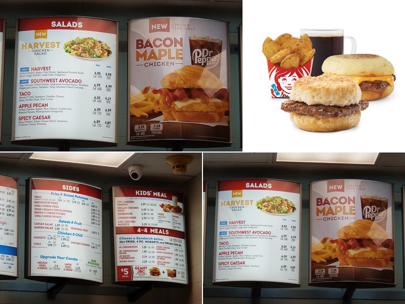 Wendy's Menu