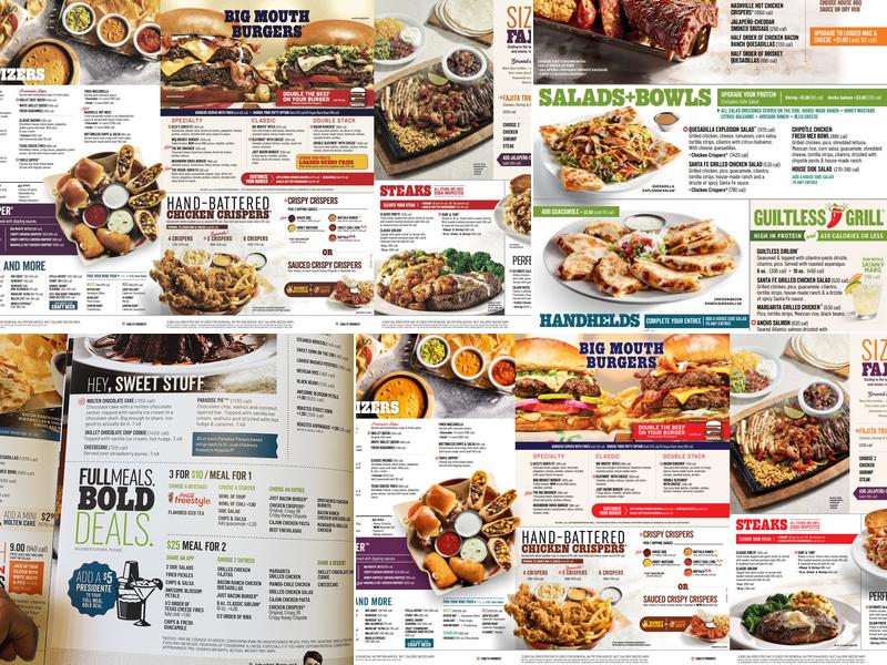Chili's Grill & Bar Menu
