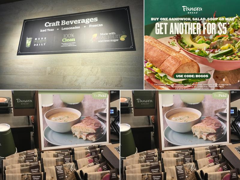 Panera Bread Menu