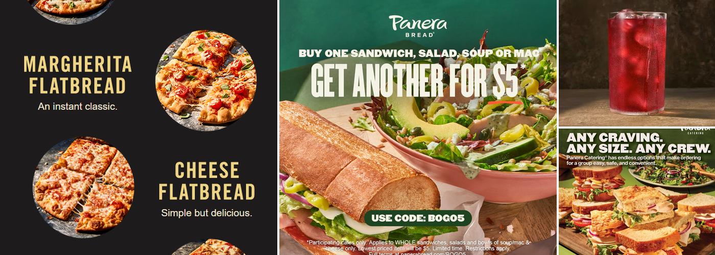 Panera Bread Menu