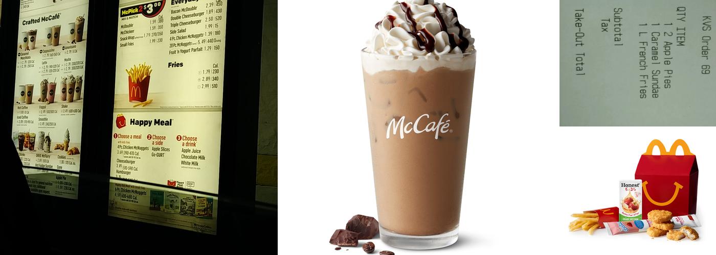 McDonald's Menu