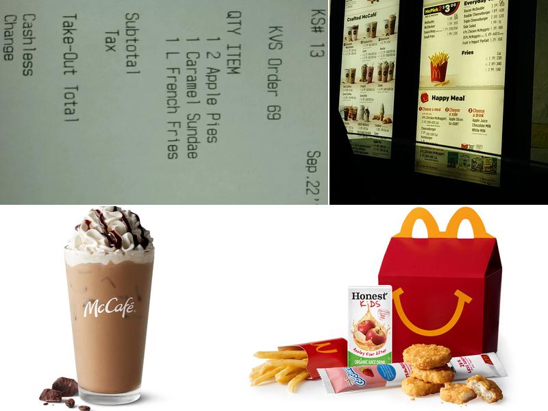 McDonald's Menu
