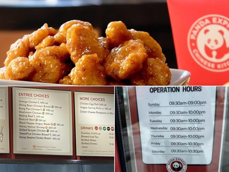 Panda Express Menu