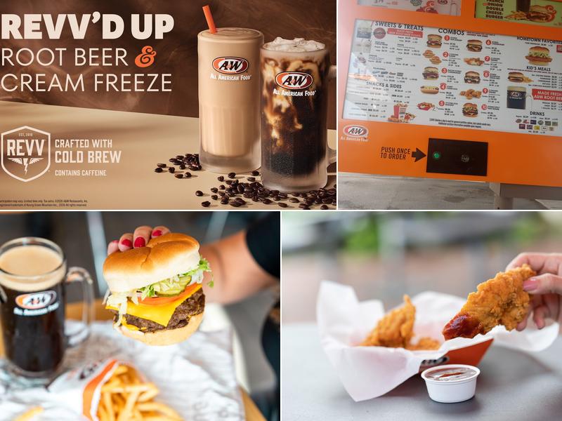 A&W Restaurant Menu