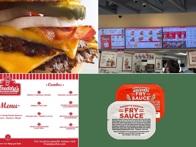 Freddy's Frozen Custard & Steakburgers Menu
