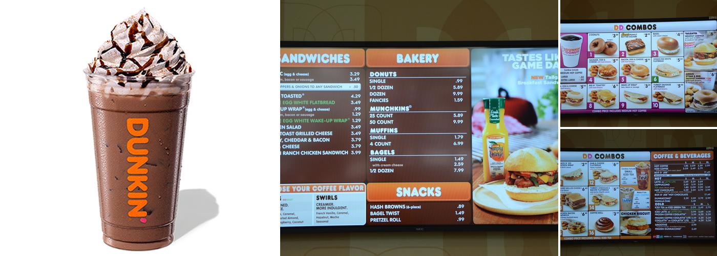 Dunkin' Menu