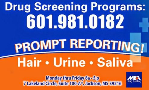 MEA Medical Clinics Drug Testing