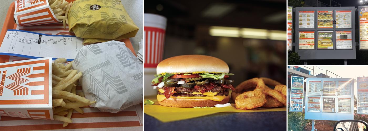 Whataburger Menu