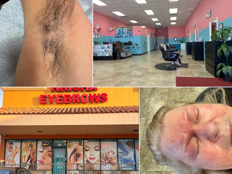 Krisha Eyebrow Threading