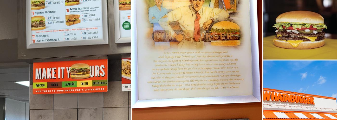 Whataburger Menu