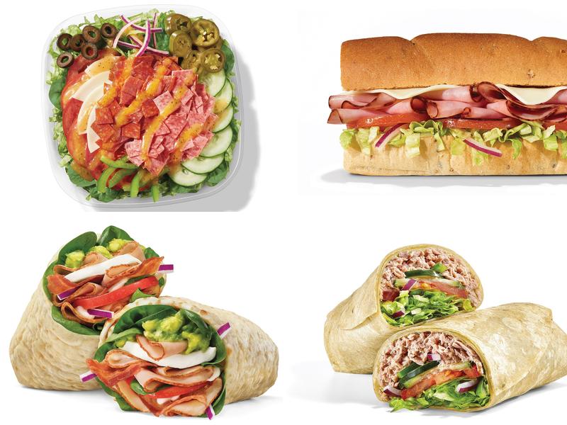 Subway Menu