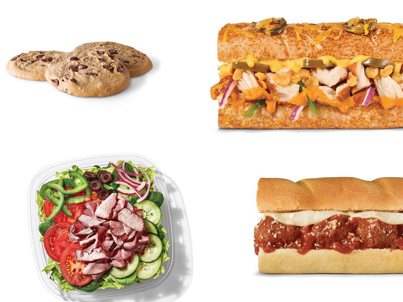 Subway Menu