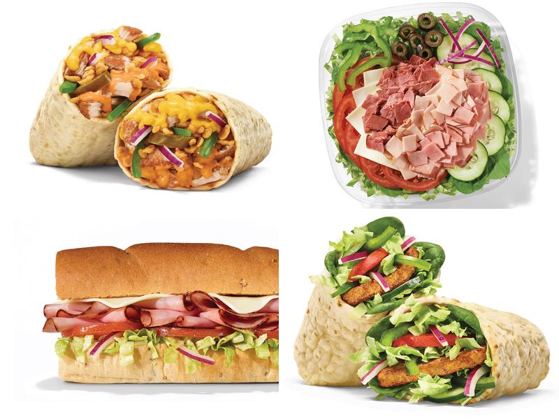 Subway Menu