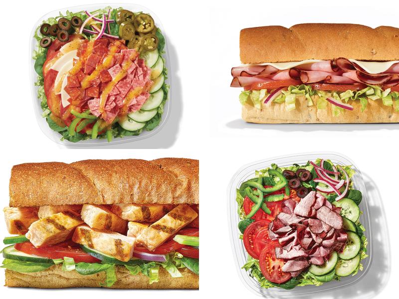 Subway Menu