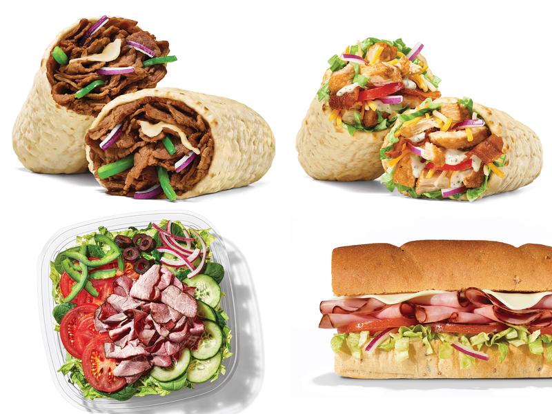 Subway Menu