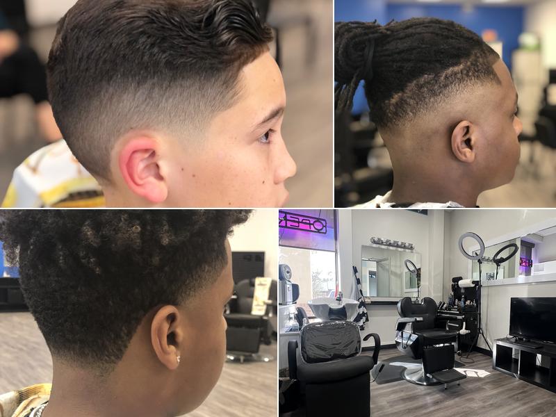 Abstract Barber Studio