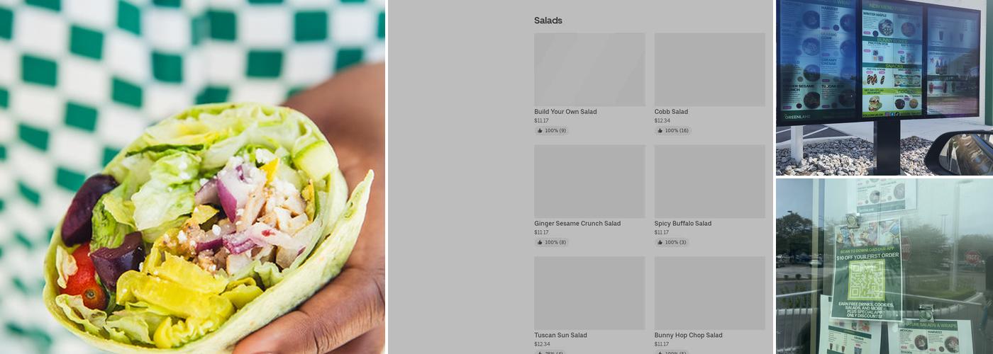 Greenlane Menu