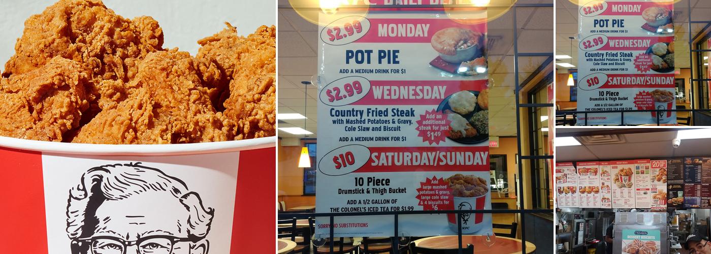 KFC Menu