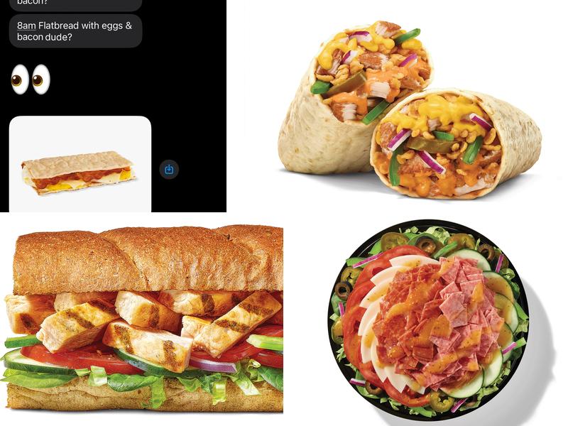 Subway Menu